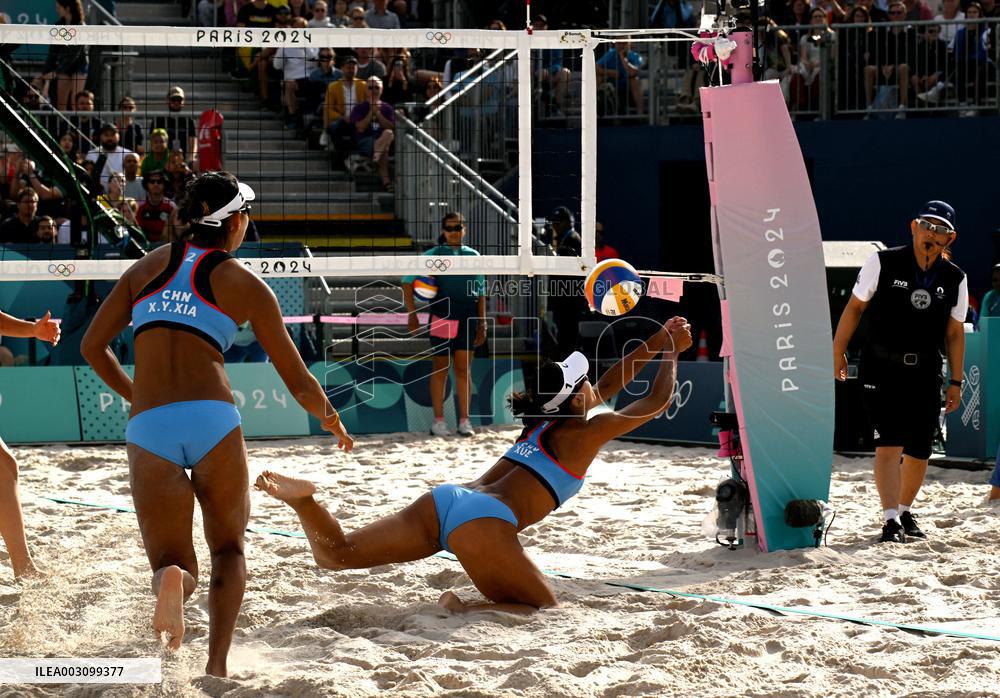 (PARIS2024) FRANCE-PARIS-OLY-BEACH VOLLEYBALL