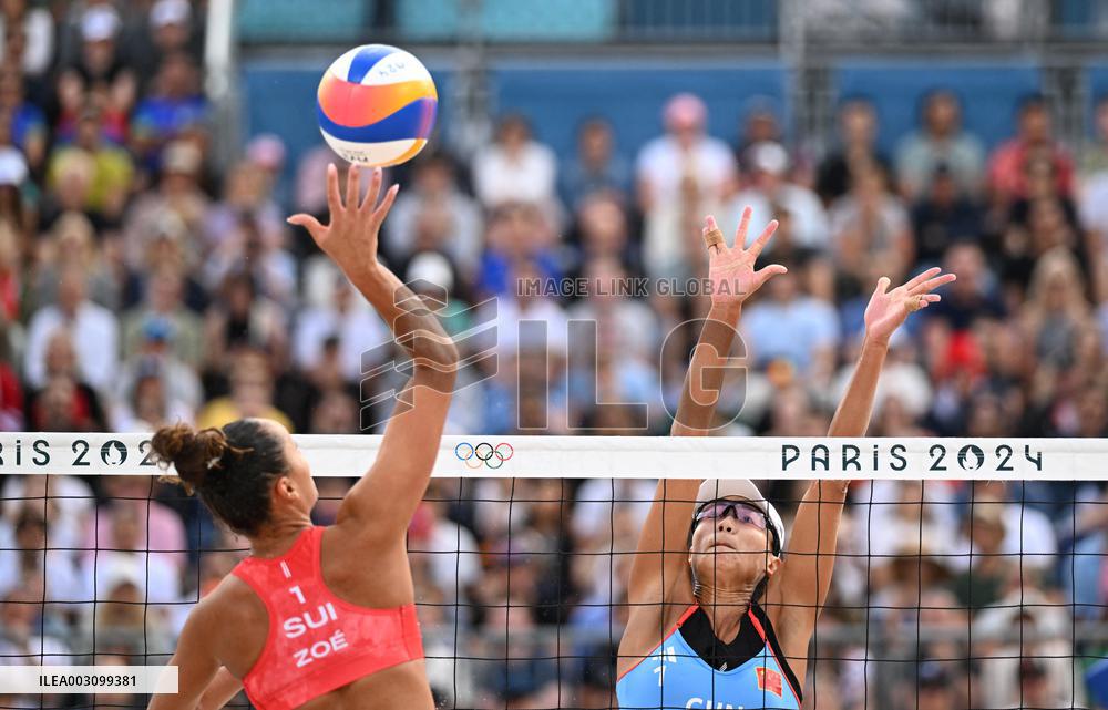 (PARIS2024) FRANCE-PARIS-OLY-BEACH VOLLEYBALL