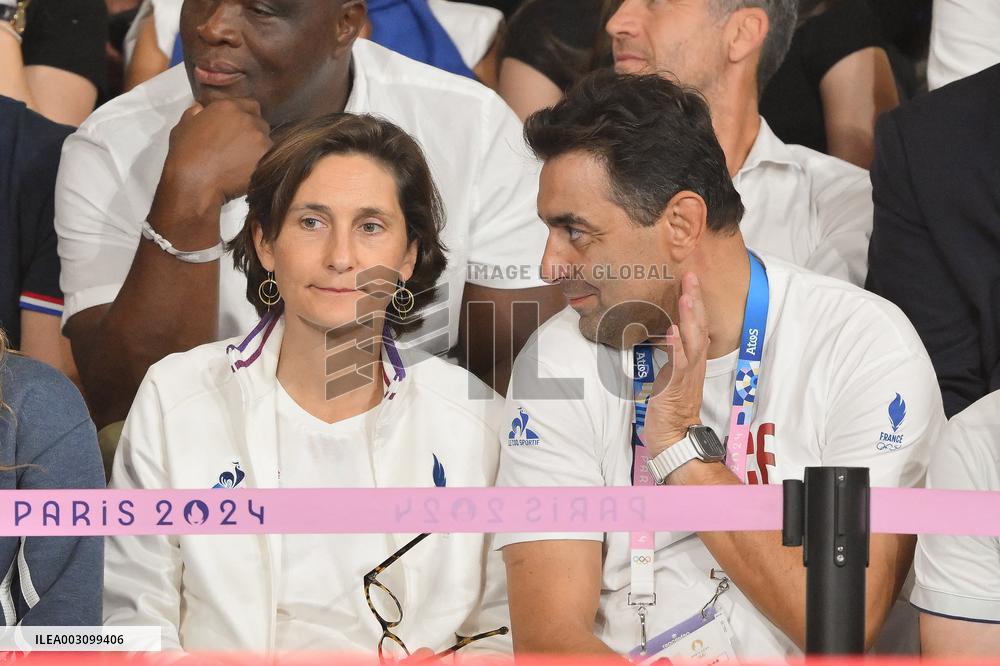 Paris 2024 - Judo - Vips in the Stands