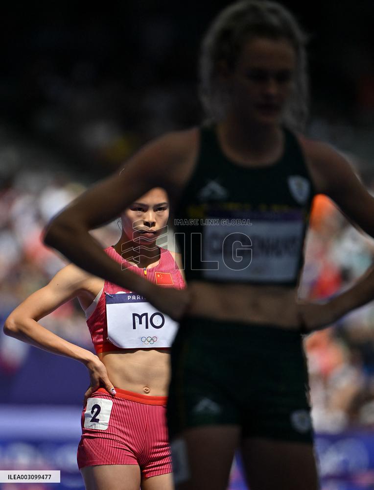 (PARIS2024) FRANCE-PARIS-OLY-ATHLETICS-400M HURDLES-WOMEN