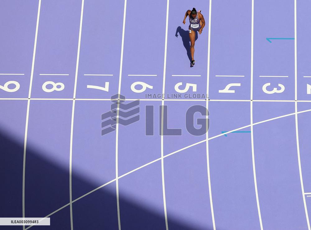 (PARIS2024) FRANCE-PARIS-OLY-ATHLETICS-400M HURDLES-WOMEN