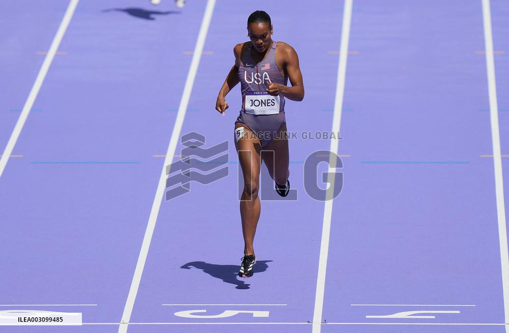 (PARIS2024) FRANCE-PARIS-OLY-ATHLETICS-400M HURDLES-WOMEN