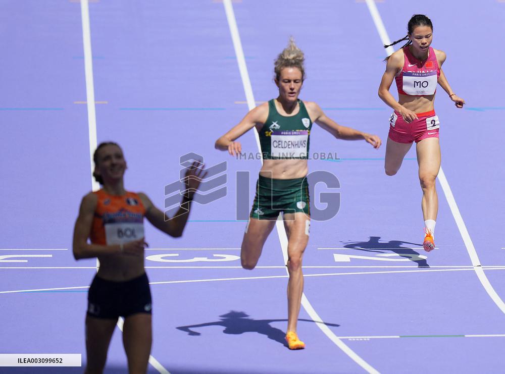 (PARIS2024) FRANCE-PARIS-OLY-ATHLETICS-400M HURDLES-WOMEN