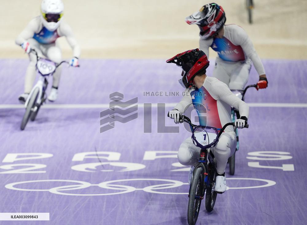 Paris 2024 - Triple Medalists BMX French Team