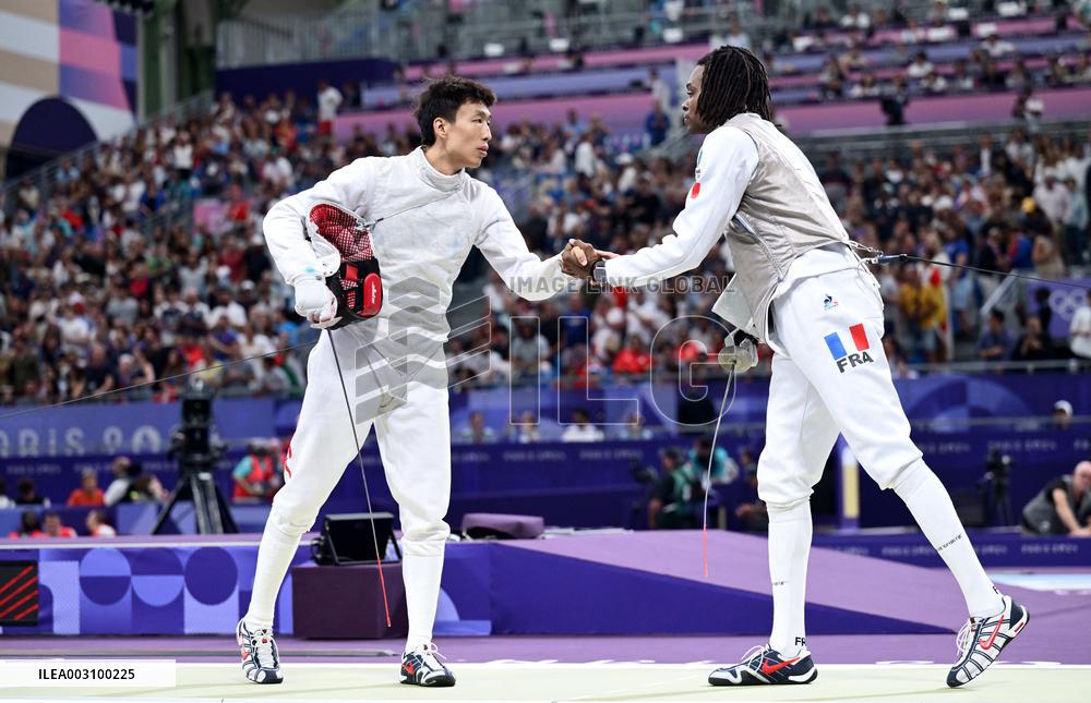 (PARIS2024) FRANCE-PARIS-OLY-FENCING
