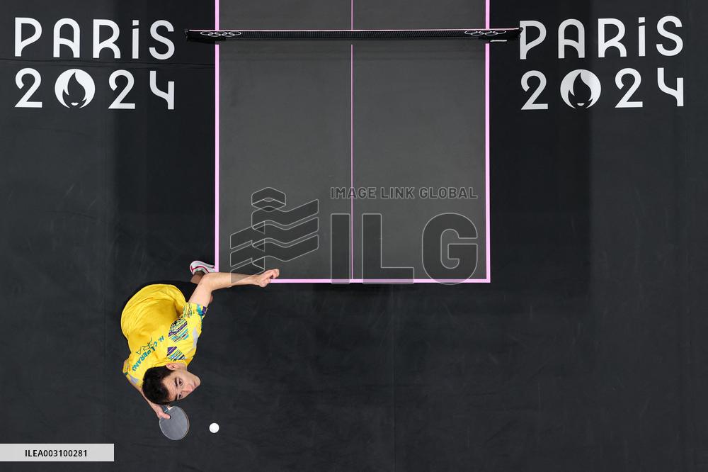(PARIS2024)FRANCE-PARIS-OLY-TABLE TENNIS