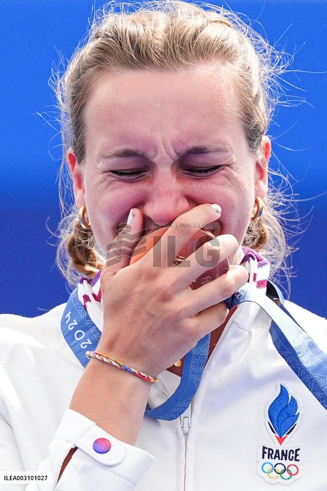 Paris 2024 - Archery - Lisa Bardelin Wins Bronze