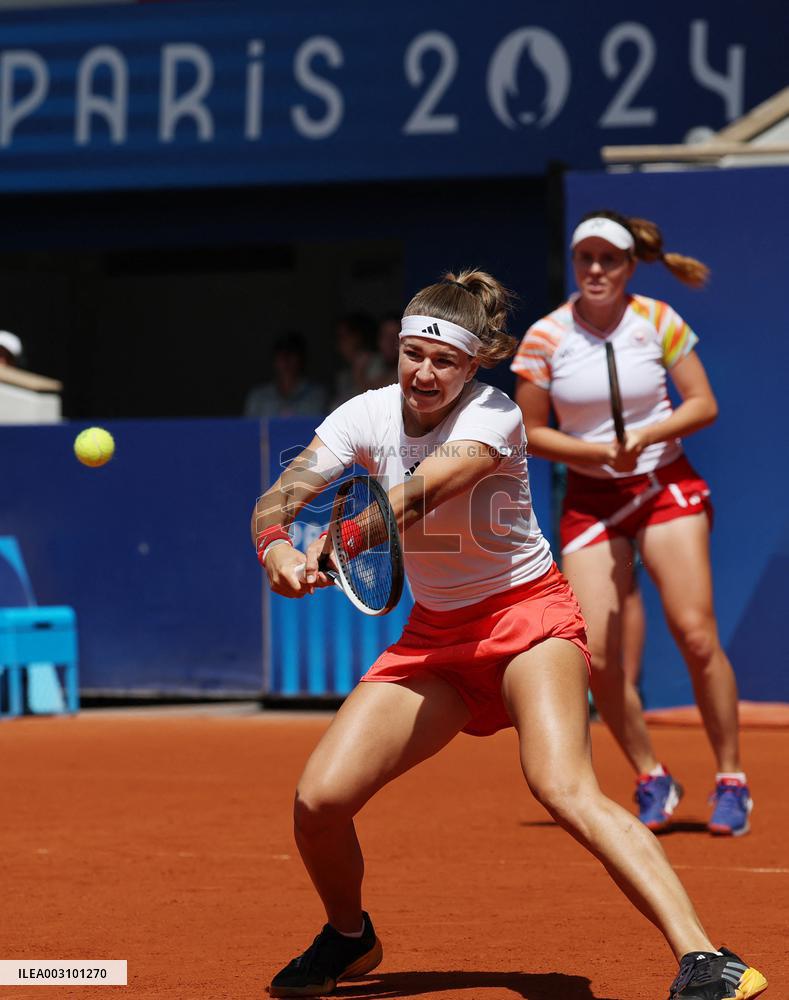 (PARIS2024)FRANCE-PARIS-OLY-TENNIS