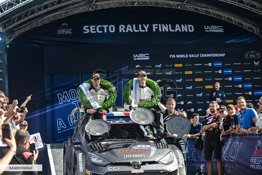 Rally race - Fia World Rally Championship  Wrc Secto Rally Finland  2024