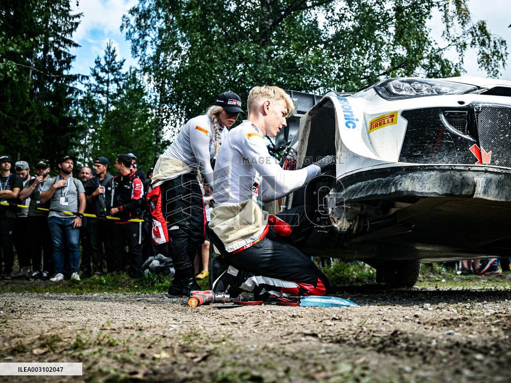 Rally race - Fia World Rally Championship  Wrc Secto Rally Finland  2024