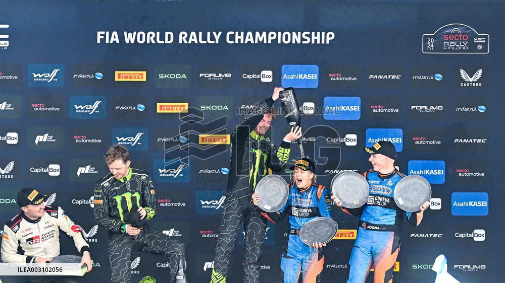 Rally race - Fia World Rally Championship  Wrc Secto Rally Finland  2024