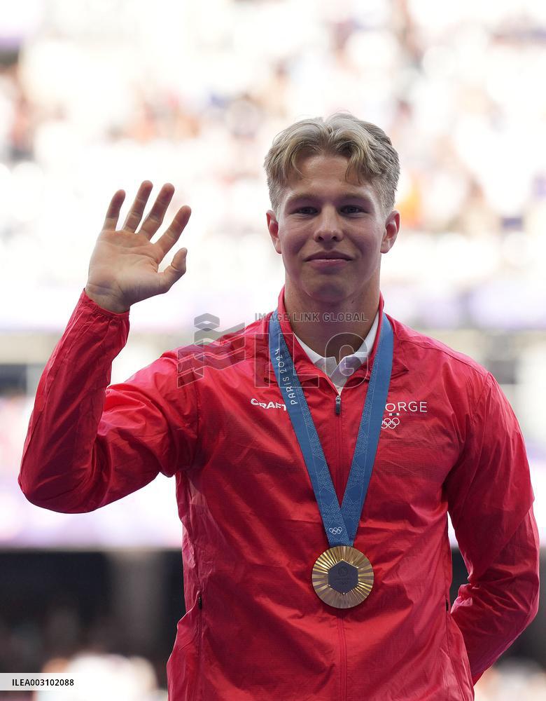 (PARIS2024) FRANCE-PARIS-OLY-ATHLETICS-DECATHLON-MEN