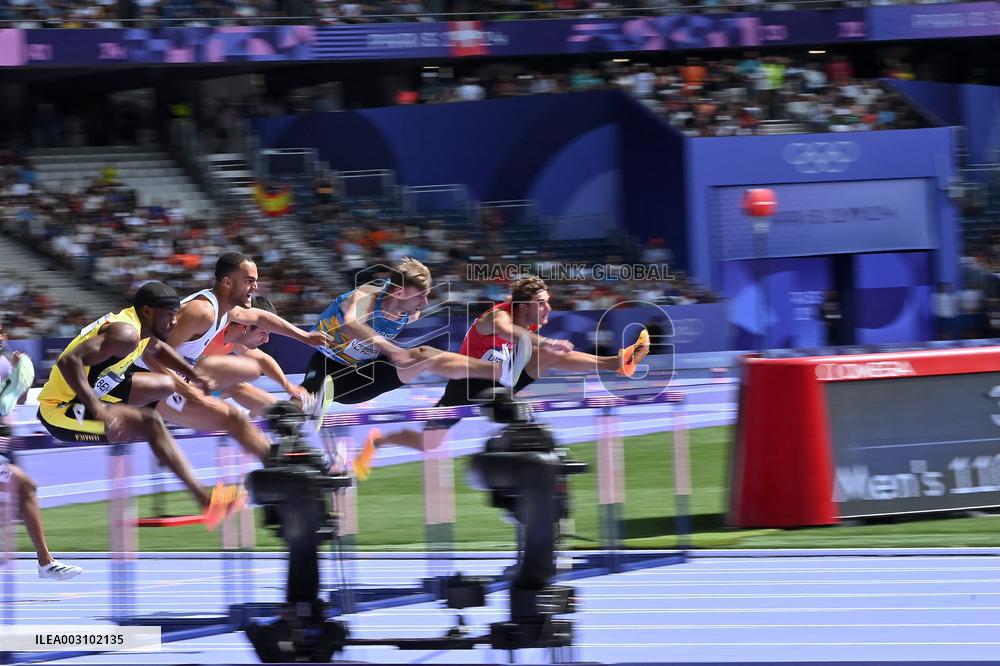 Paris 2024 - Athletics - Men's 110m Hurdles