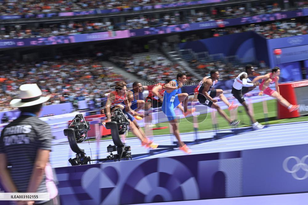 Paris 2024 - Athletics - Men's 110m Hurdles