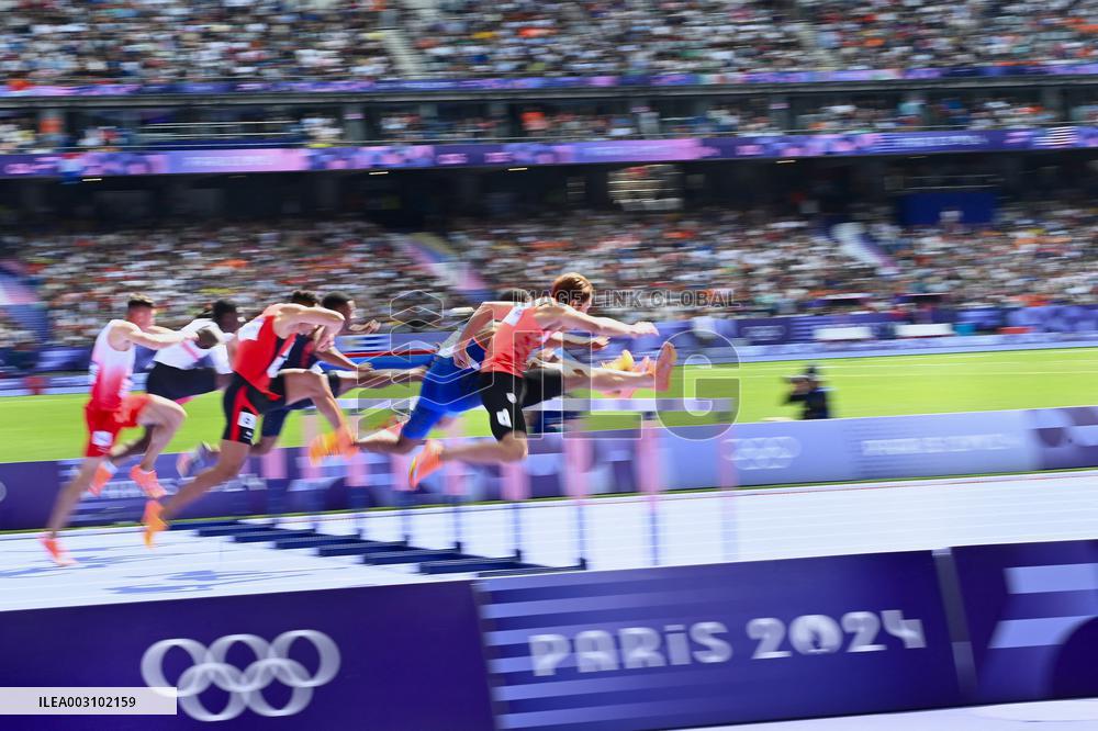 Paris 2024 - Athletics - Men's 110m Hurdles