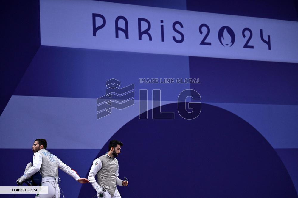 (PARIS2024) FRANCE-PARIS-OLY-FENCING