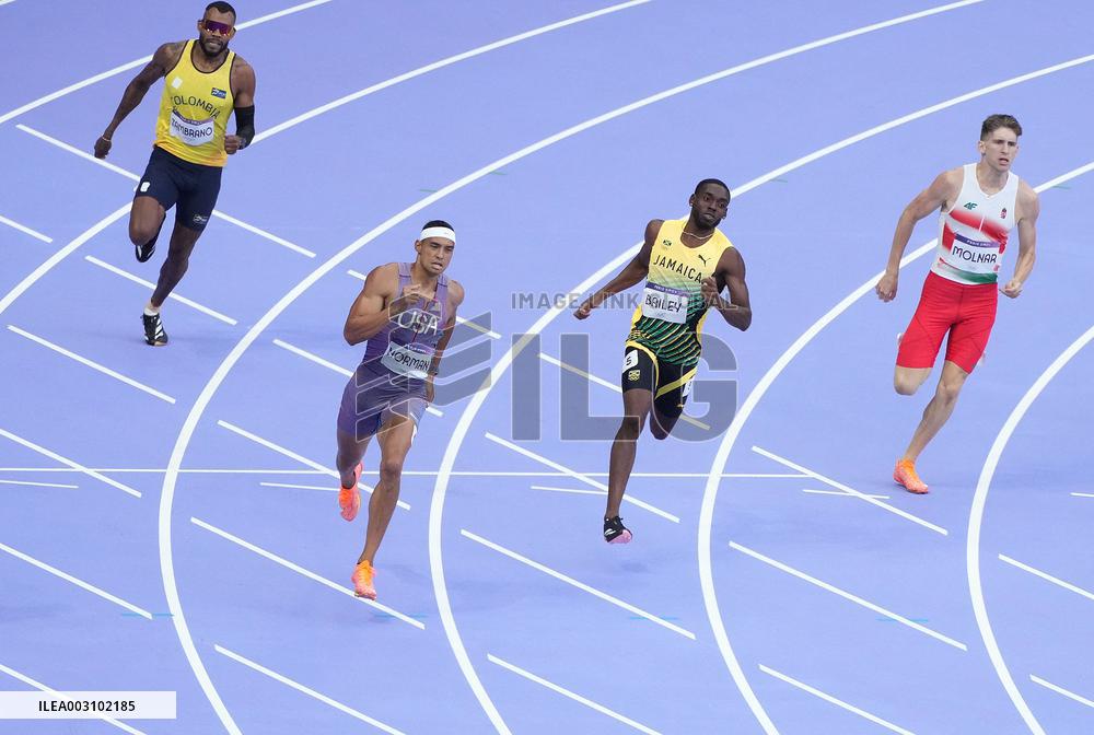 (PARIS2024) FRANCE-PARIS-OLY-ATHLETICS-400M-MEN