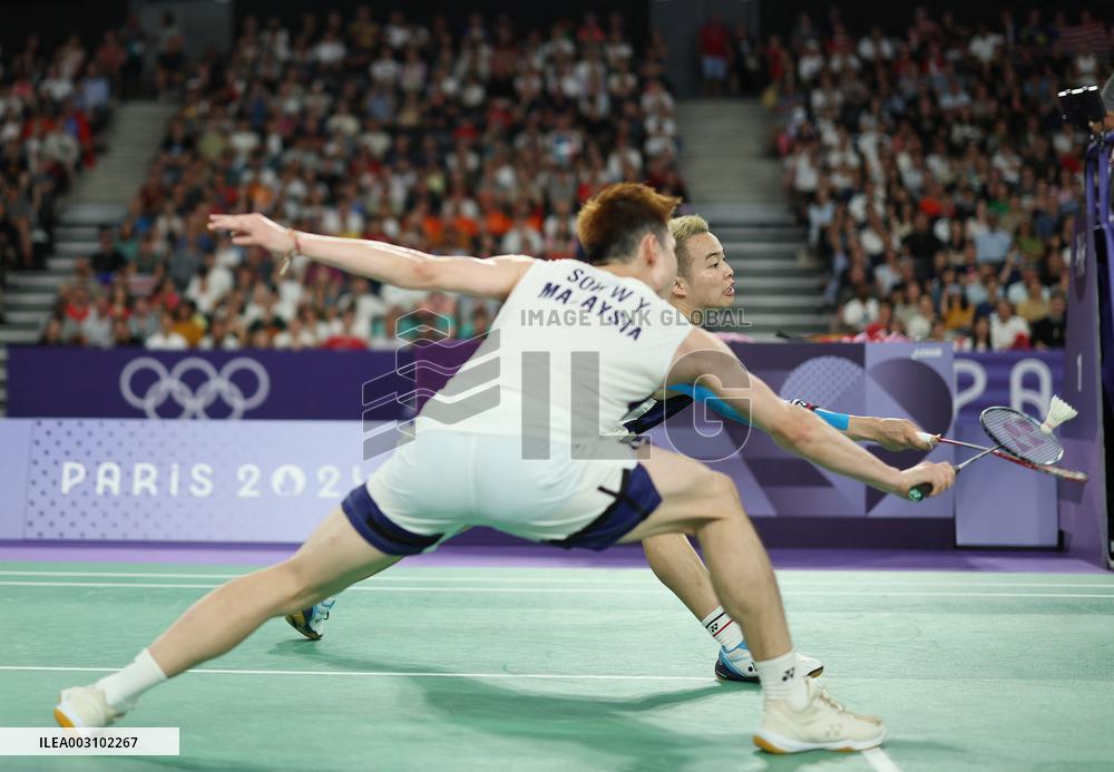 (PARIS2024)FRANCE-PARIS-OLY-BADMINTON