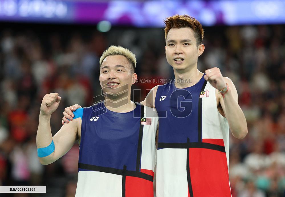 (PARIS2024)FRANCE-PARIS-OLY-BADMINTON