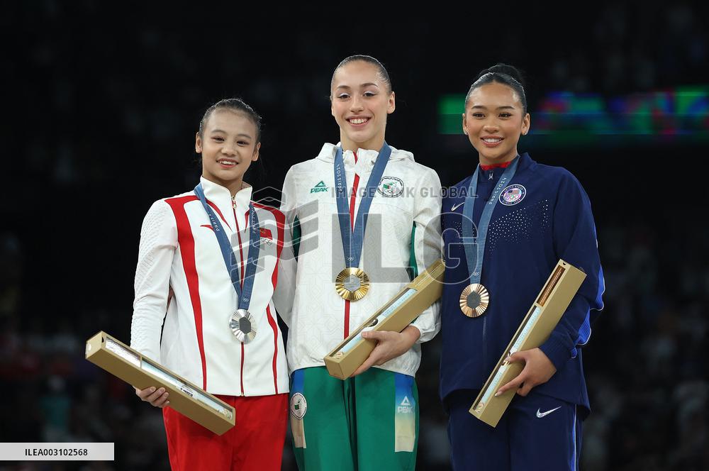 (PARIS2024)FRANCE-PARIS-OLY-ARTISTIC GYMNASTICS