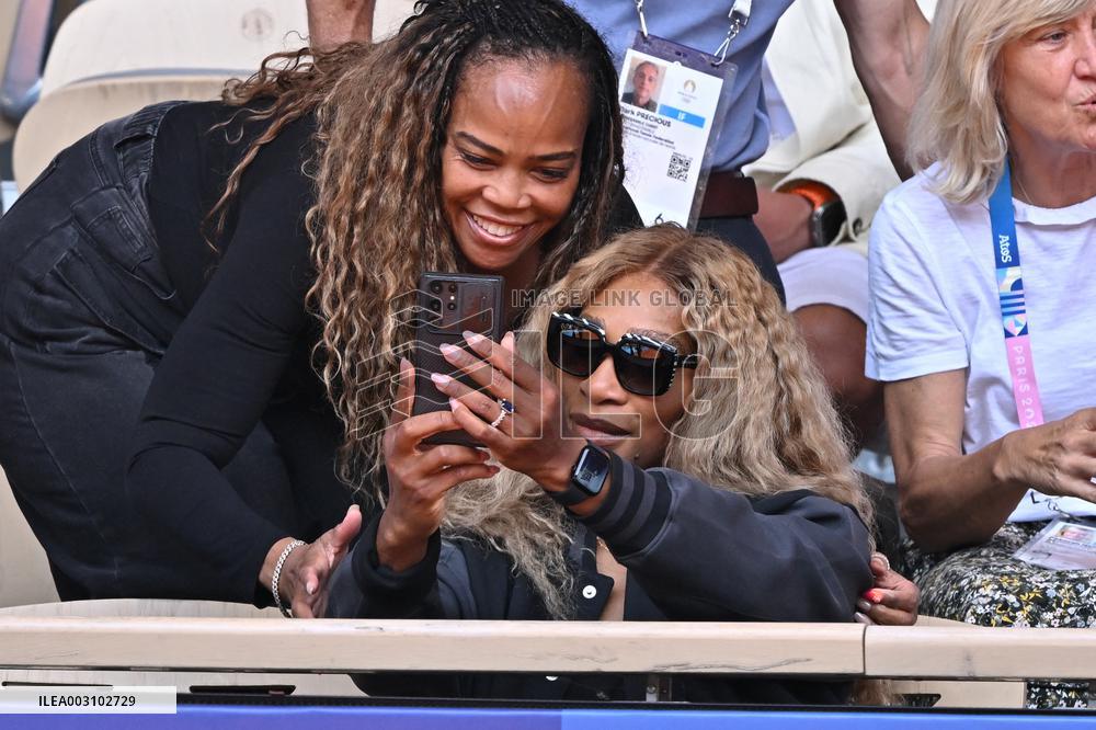 Paris 2024 - Tennis - Serena Williams In The Stands