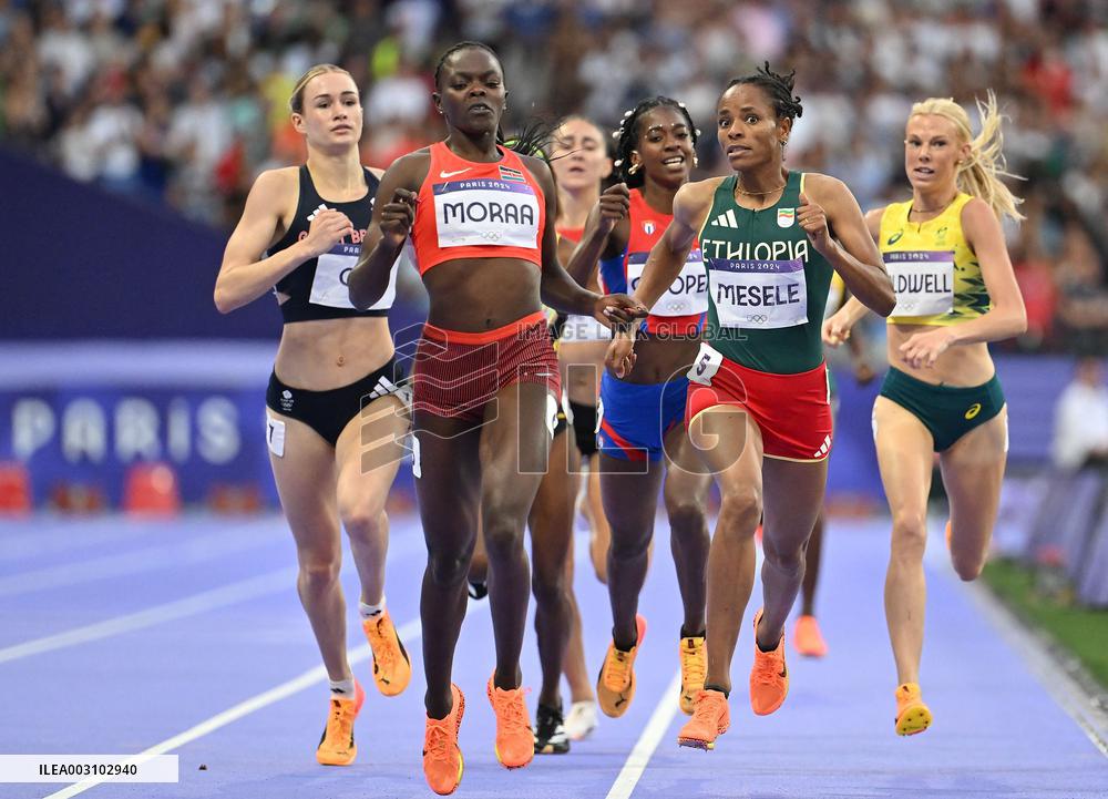 (PARIS2024) FRANCE-PARIS-OLY-ATHLETICS-800M-WOMEN