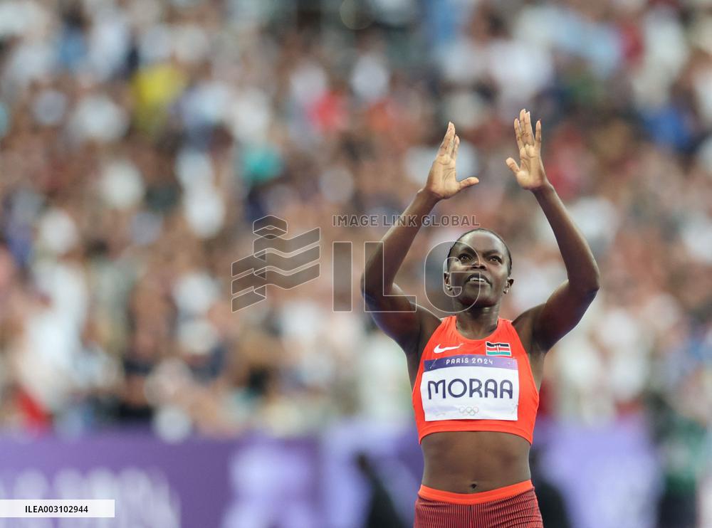 (PARIS2024) FRANCE-PARIS-OLY-ATHLETICS-800M-WOMEN