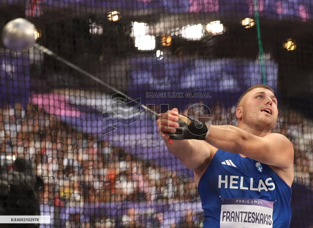(PARIS2024) FRANCE-PARIS-OLY-ATHLETICS-HAMMER THROW-MEN