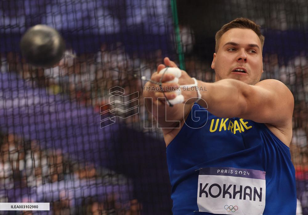 (PARIS2024) FRANCE-PARIS-OLY-ATHLETICS-HAMMER THROW-MEN