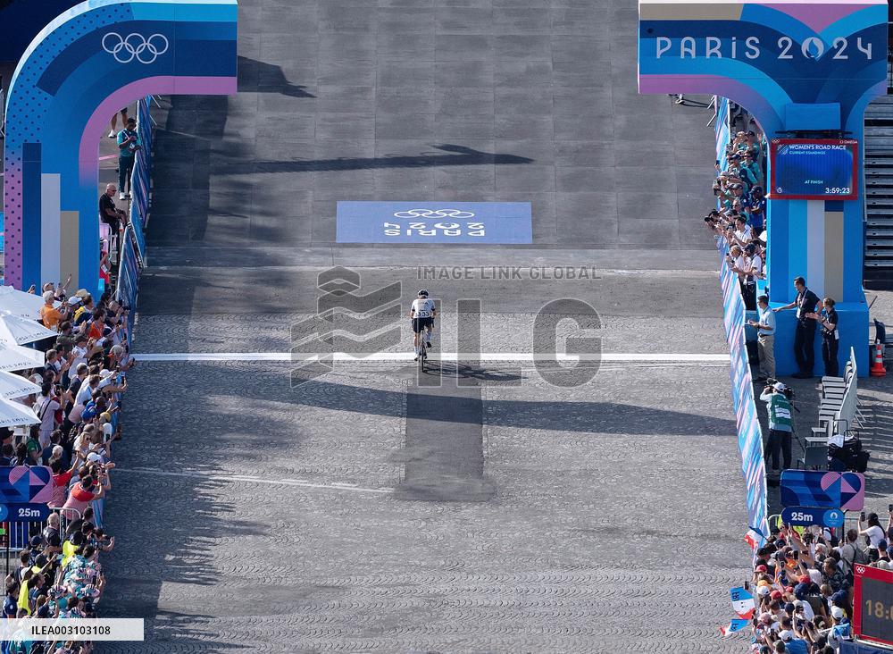 (PARIS2024) FRANCE-PARIS-OLY-CYCLING ROAD
