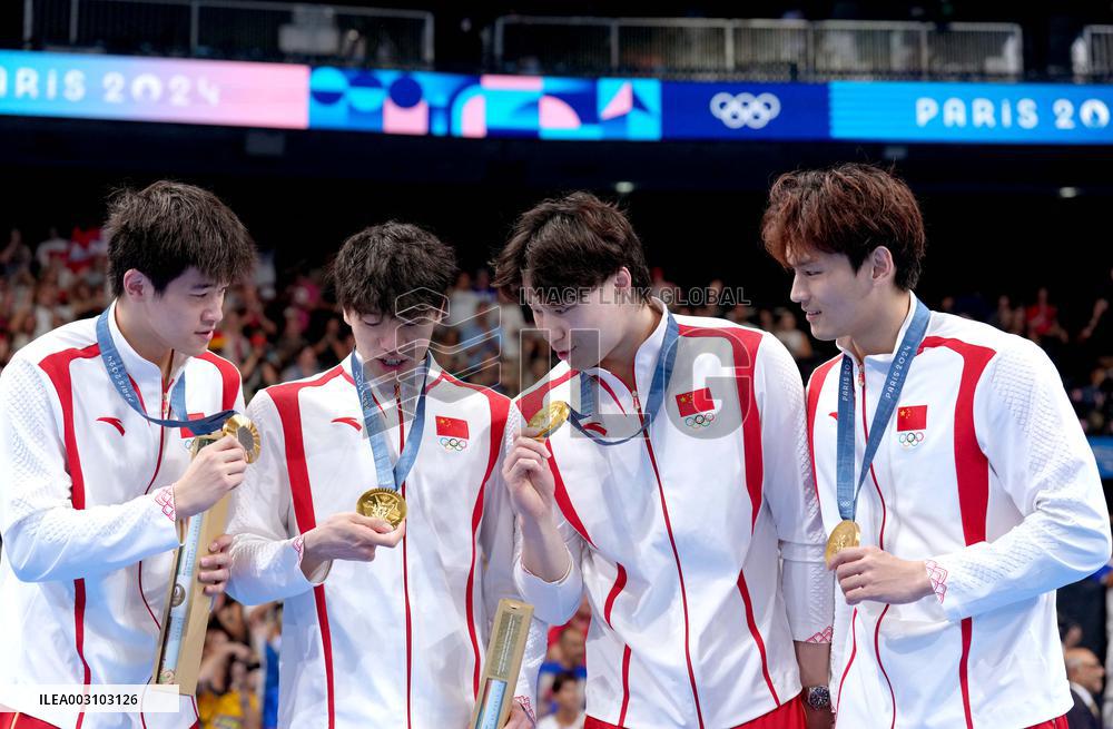 (PARIS2024)FRANCE-PARIS-OLY-SWIMMING