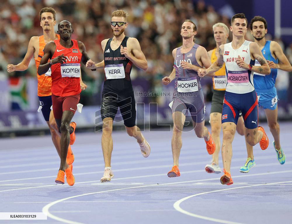 (PARIS2024) FRANCE-PARIS-OLY-ATHLETICS-1500M-MEN
