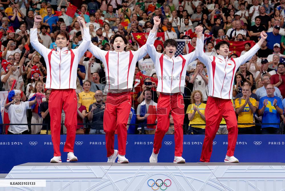 (PARIS2024)FRANCE-PARIS-OLY-SWIMMING