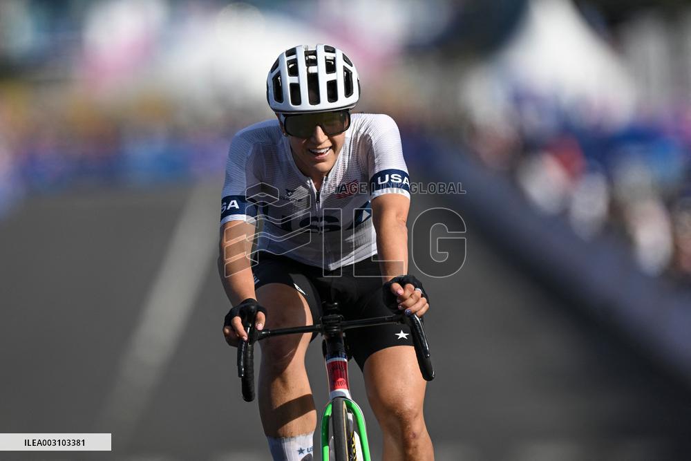 (PARIS2024) FRANCE-PARIS-OLY-CYCLING ROAD