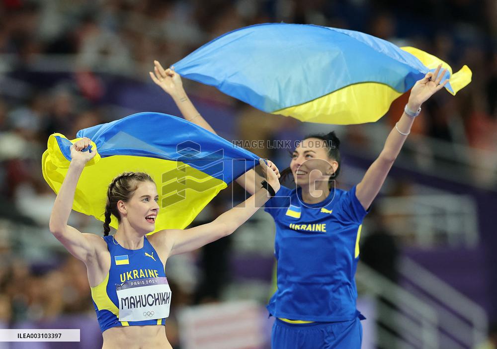 (PARIS2024) FRANCE-PARIS-OLY-ATHLETICS-HIGH JUMP-WOMEN