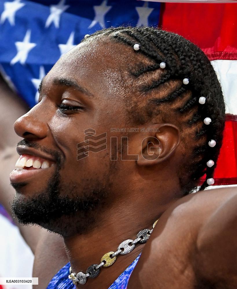 Paris 2024 - 100m - Noah Lyles Wins Gold