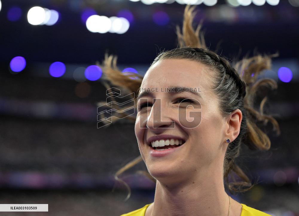 (PARIS2024) FRANCE-PARIS-OLY-ATHLETICS-HIGH JUMP-WOMEN