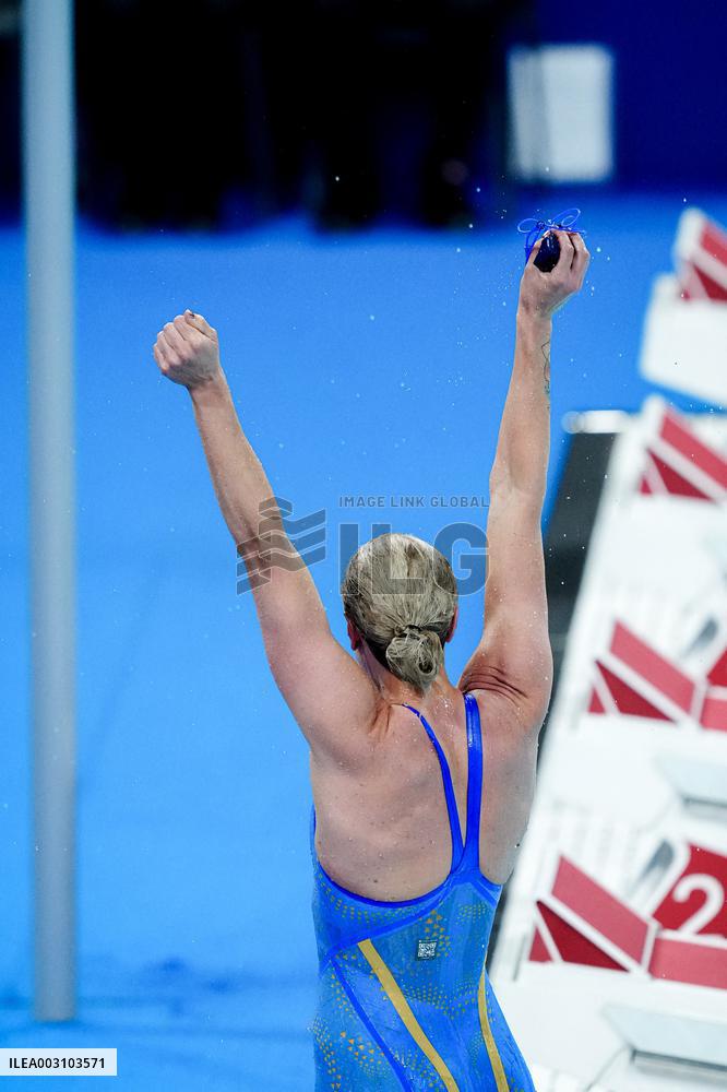 Paris 2024 - 50m Freestyle - Sarah Sjoestroem Wins Gold