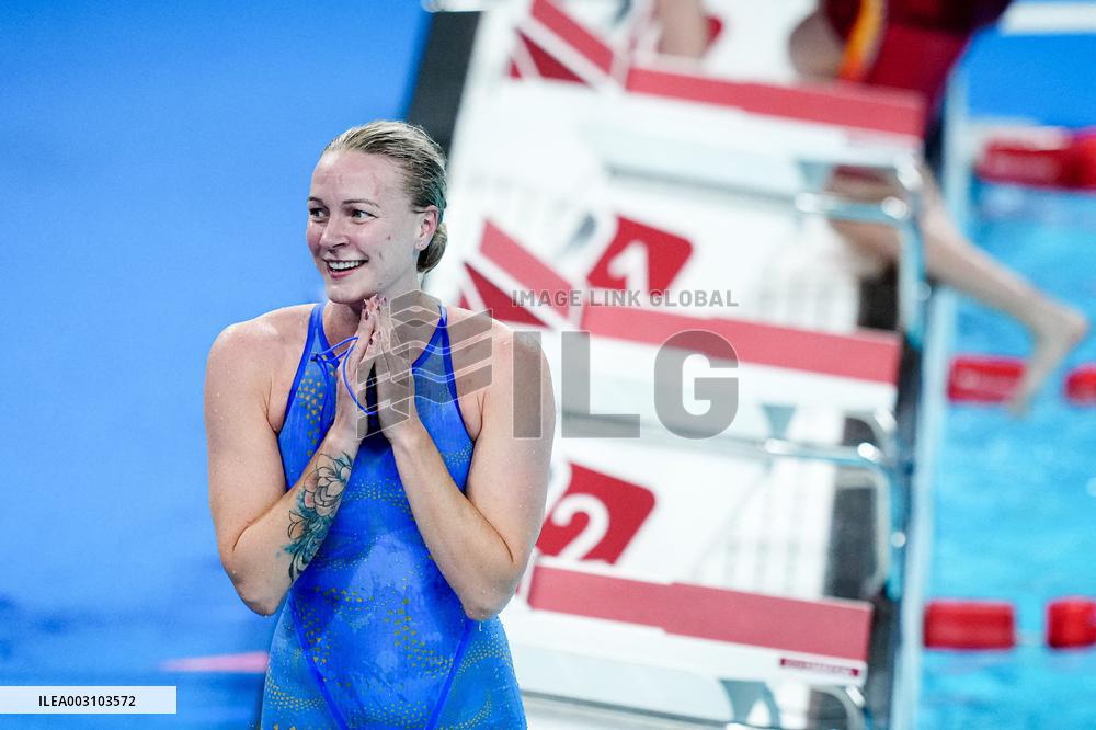 Paris 2024 - 50m Freestyle - Sarah Sjoestroem Wins Gold