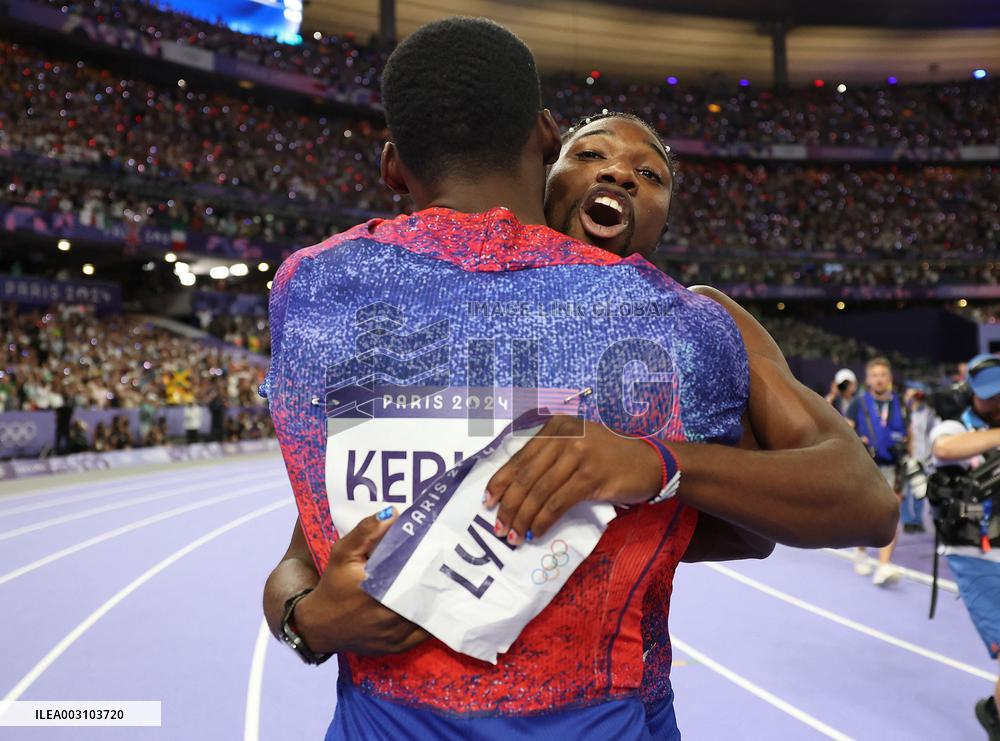 (PARIS2024) FRANCE-PARIS-OLY-ATHLETICS-100M-MEN