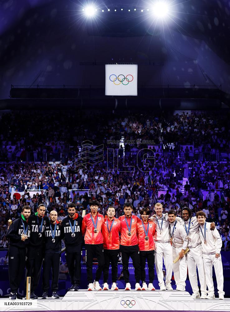 (PARIS2024) FRANCE-PARIS-OLY-FENCING