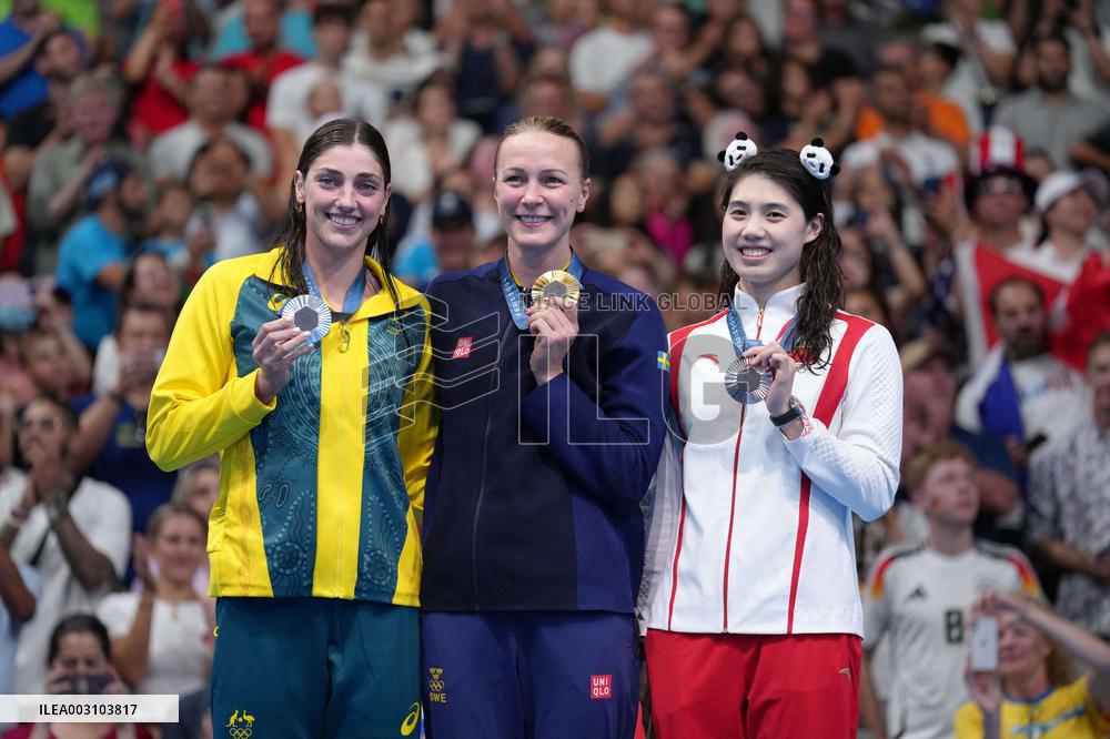 (PARIS2024)FRANCE-PARIS-OLY-SWIMMING