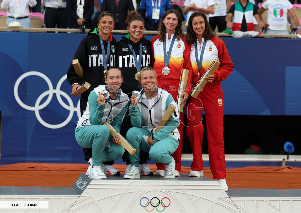 (PARIS2024)FRANCE-PARIS-OLY-TENNIS