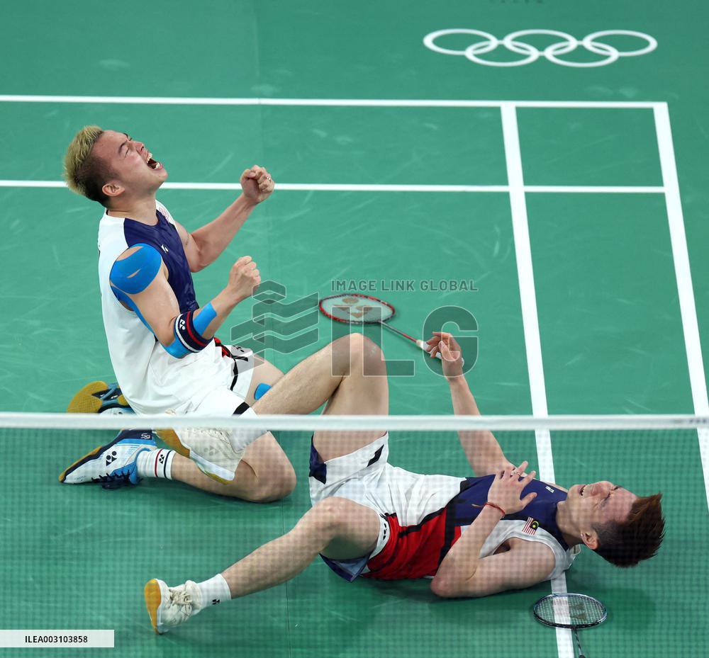(PARIS2024) FRANCE-PARIS-OLY-BADMINTON
