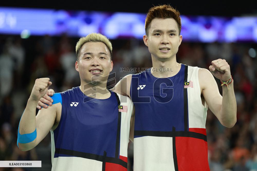 (PARIS2024) FRANCE-PARIS-OLY-BADMINTON