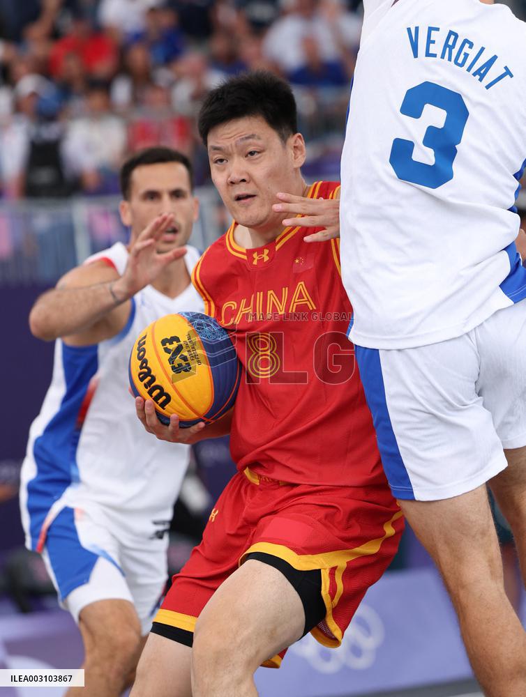 (PARIS2024) FRANCE-PARIS-OLY-3x3 BASKETBALL