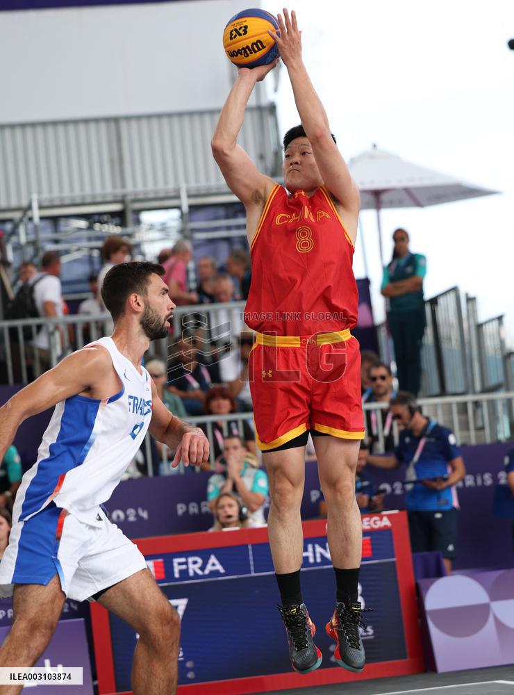 (PARIS2024) FRANCE-PARIS-OLY-3x3 BASKETBALL