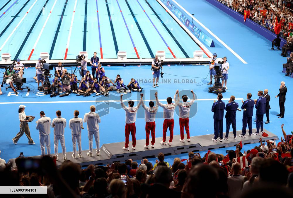 (PARIS2024)FRANCE-PARIS-OLY-SWIMMING