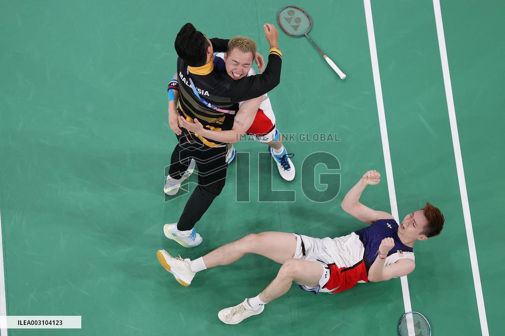 (PARIS2024) FRANCE-PARIS-OLY-BADMINTON