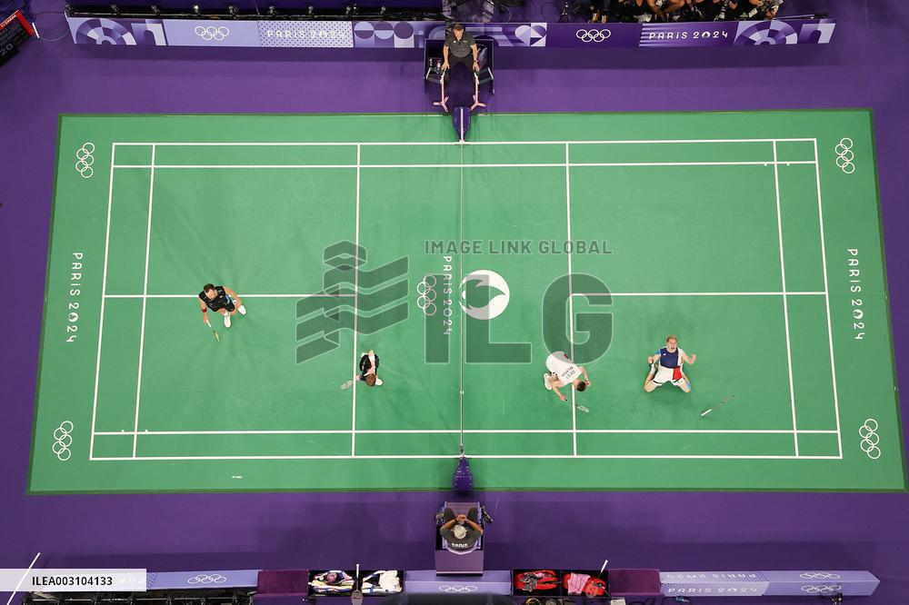 (PARIS2024) FRANCE-PARIS-OLY-BADMINTON
